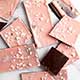 Dark & White Chocolate Bark with Peppermint and Popping Candy