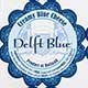 Delft Blue Cheese