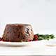 Festive Plum Pudding with Whisky