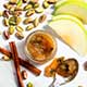 Golden Apple Spread with Pistachios and Cinnamon