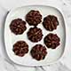 Cocoa Biscuit Cookies with Milk Chocolate Glaze