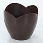 Dark Chocolate Tulip Cup - 3 Inch