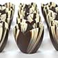 Marbled Chocolate Tulip Cup - 3 Inch