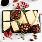 The Holiday Cheese Assortment with Slate Serving Board