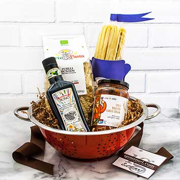 Artisan Pasta & Colander Gift Set