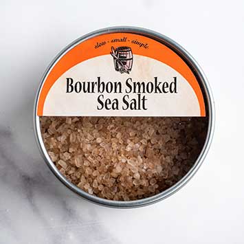 Bourbon Smoked Sea Salt