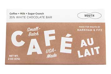 CAFE AU LAIT WHITE CHOCOLATE BAR