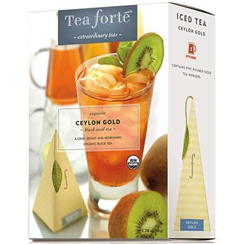 Tea Forte Ceylon Gold Iced Tea - Black Tea