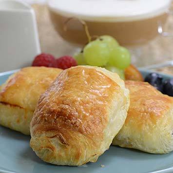 Pain Au Chocolat Chocolate Croissants - 1.25 oz, Unbaked, Frozen