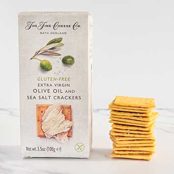 Gluten Free EVOO Sea Salt Specialty Crackers