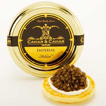 Imperial Royal Golden Russian Osetra Caviar