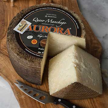 Aurora Manchego DOP Cheese - Aged 6 Months