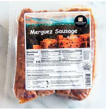 Merguez Lamb Sausage