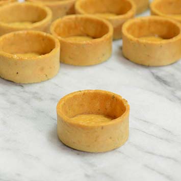 Mini Round Savory Tartelettes - 1.9 Inch