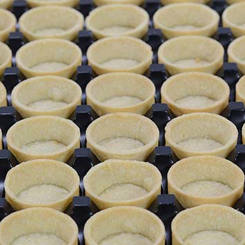 Mini Round Unsweetened Tartelettes - Butter 1.3"