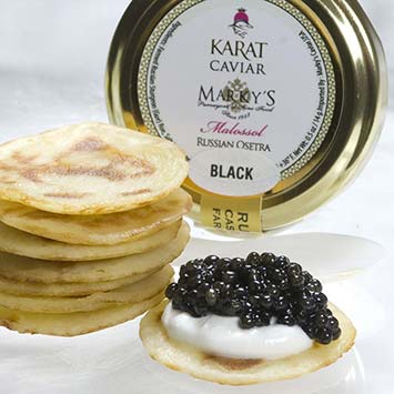 Osetra Karat Black Caviar Gift Set