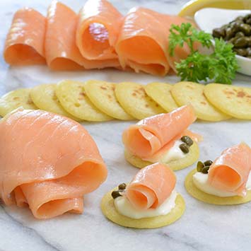 Scottish Smoked Salmon - Hand-Sliced - Kosher