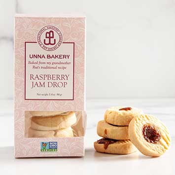 Raspberry Cave Swedish Cookies