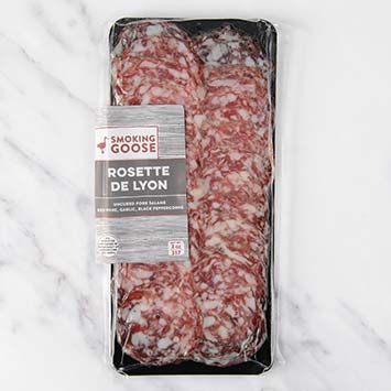 Rosette de Lyon Salame, Sliced