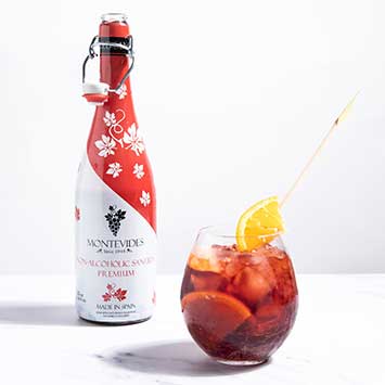 Sparkling Alcohol-Free Red Sangria from Spain