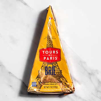 Tour de Paris Brie Cheese Wedge