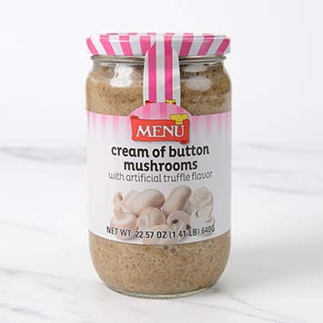 Truffle Flavored Button Mushrooms Cream