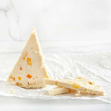 Wensleydale Cheese with Mango and Ginger