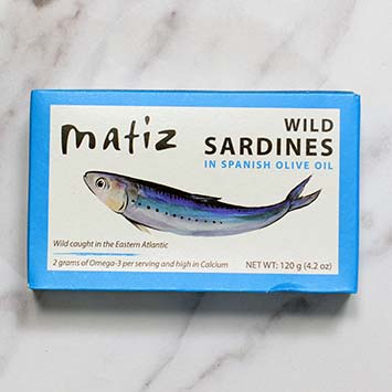 Wild Sardines in Spanish Olive Oil