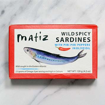 Wild Small Sardines with Sweet Piquillo Peppers