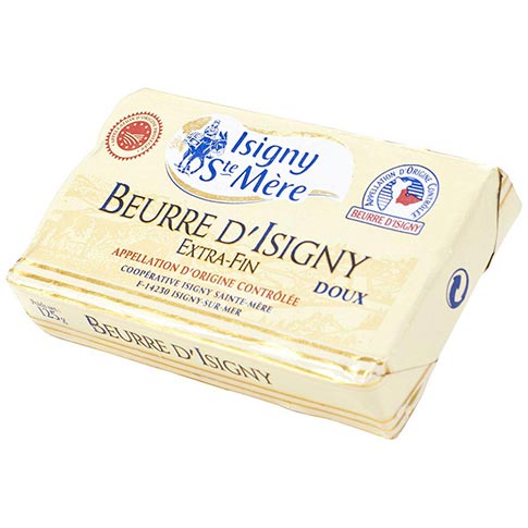 Beurre d'Isigny Butter Extra-Fin, Unsalted