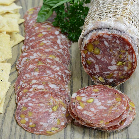 Salami Etna - Pistachio and Lemon Zest Salami