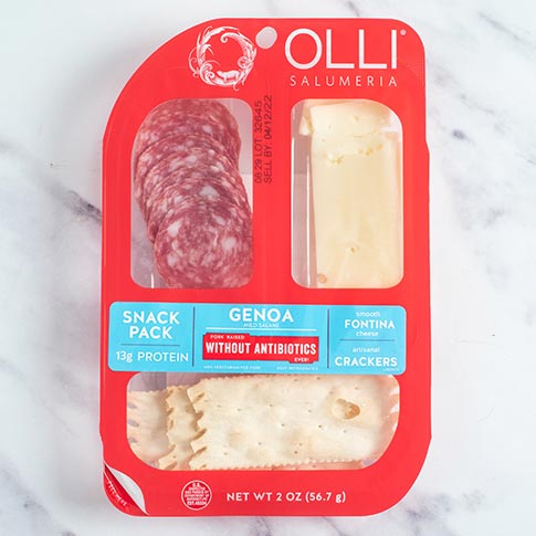 Genoa Salami, Fontina & Crackers Snack Pack