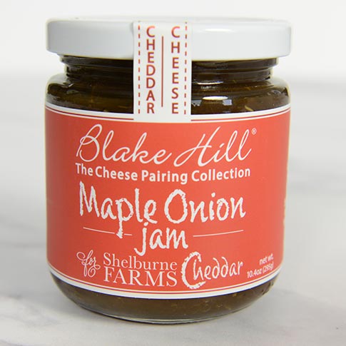 Maple Onion Jam for Shelburne Farms Cheddar