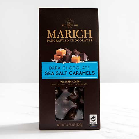 Dark Chocolate Sea Salt Caramels