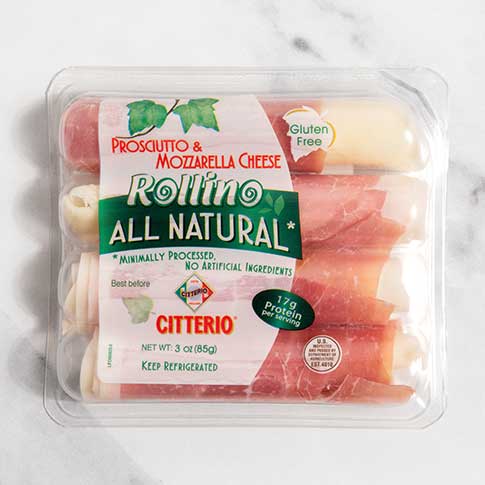 Prosciutto & Mozzarella Cheese Rollino