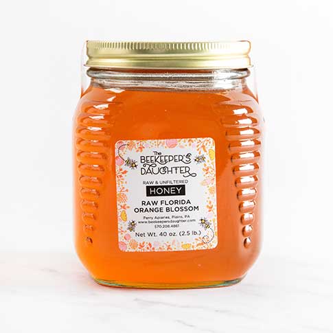 Raw Orange Blossom Honey