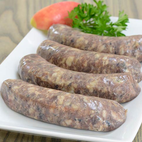 Venison Sausage with Cranberries