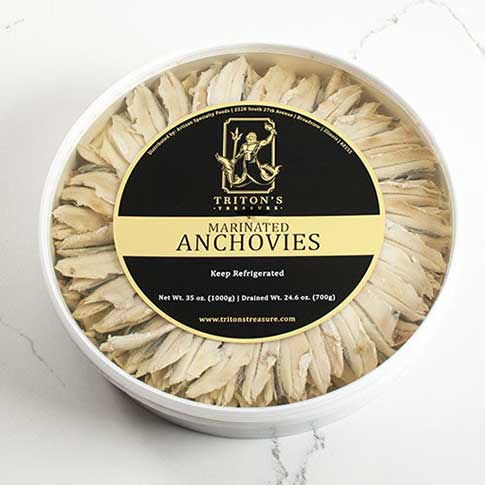 White Marinated Anchovies