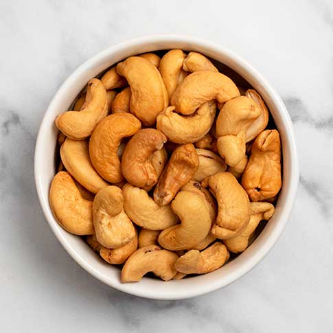 Whole Unsalted Cashews